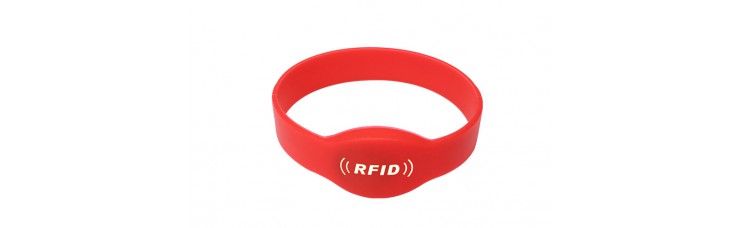 Oval RFID Silicone Wristbands Pack of 100