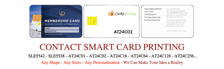 AT24C01 Contact Smart Cards Pack of 500