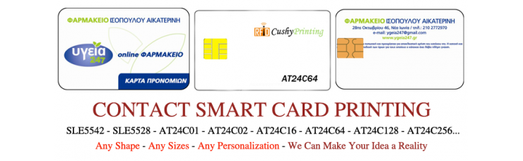 AT24C64 Contact Smart Cards Pack of 500