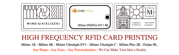 13.56MHz Mifare DESFire EV1 8K RFID Contactless Smart Cards Pack of 500