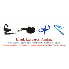 Blank Lanyards Printing