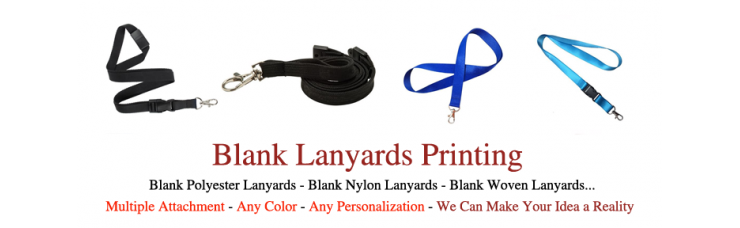 Blank Lanyards Printing