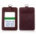 Vertical PU Leather ID Card Holder Pack of 3