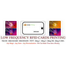 125KHz EM4305 RFID Contactless Smart Cards Pack of 500