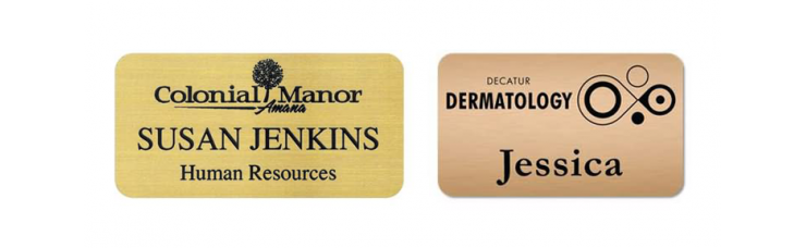 Plastic Engraved Name Badge
