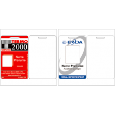 2"x3.5" 30mil Thickness Name Badge Pack of 1000