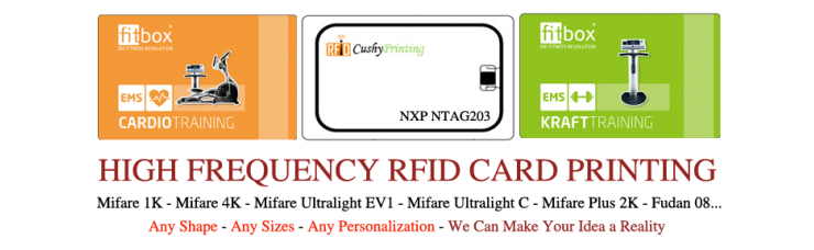 13.56MHz NFC NTAG203 RFID Contactless Smart Cards Pack of 500
