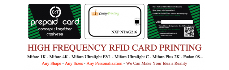 13.56MHz NFC NTAG216 RFID Contactless Smart Cards Pack of 500
