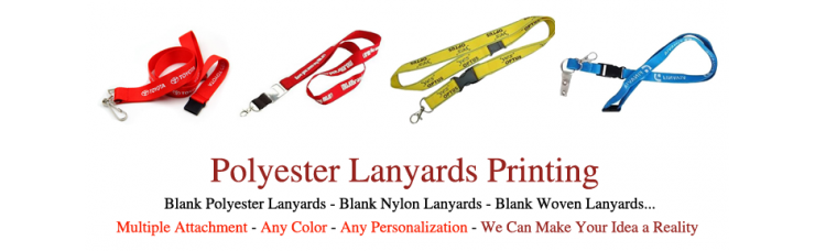 Polyester Lanyards Printing Polyester Lanyards Printing