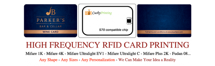 13.56MHz Mifare Classic 4K Compatible RFID Contactless Smart Cards Pack of 500