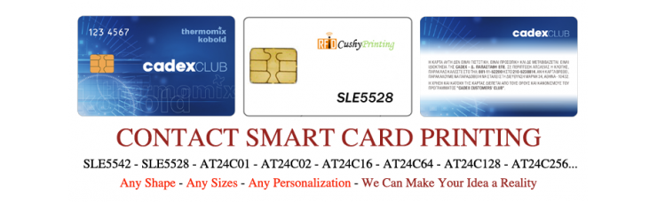 SLE5528 Contact Smart Cards Pack of 500